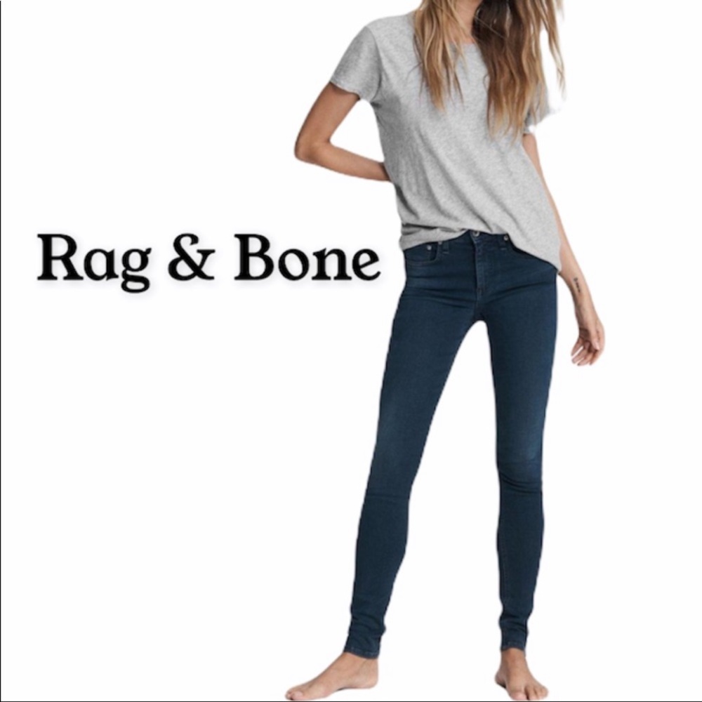 Rag & Bone Legging Jeans Color Midnight Size 26.